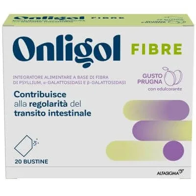 Onligol fibră prună 20 plicuri — preț și oferte