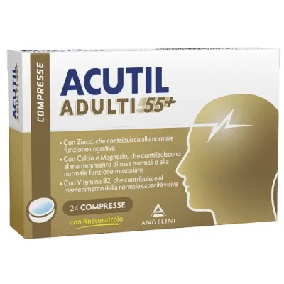 Acutil adulți 55+ 24 comprimate ro — preț și oferte