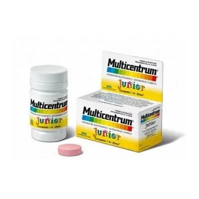 Multicentrum junior 30 comprimate — preț și oferte