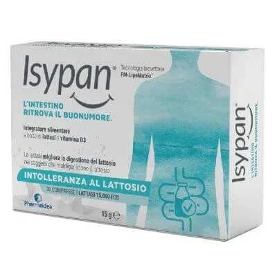 Isypan intoleranță la lactoză 30 comprimate — preț și oferte