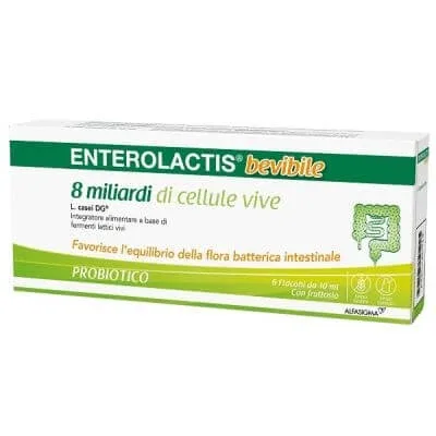 Enterolactis de băut 6 fiole x 10 ml — preț și oferte
