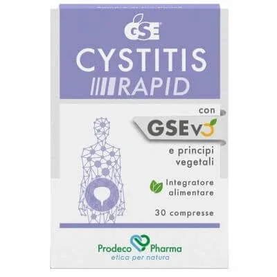 Gse cistită rapidă 30 comprimate — preț și oferte