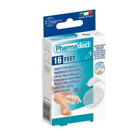Plasturi asortati pentru veruci si negi, 16 bucati – Pharmadoct — preț și oferte