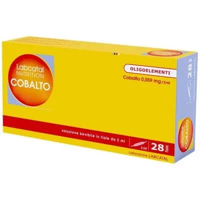 Labcatal nutriție cobalt 28 fiole 2 ml — preț și oferte
