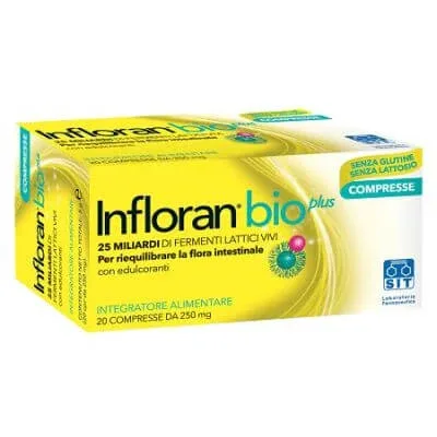 Infloran bio plus 20 comprimate — preț și oferte