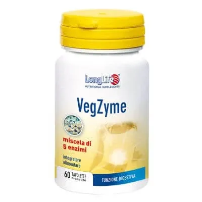 Longlife vegzyme 60 comprimate — preț și oferte