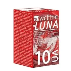 Benzi de testare a acidului uric Wellion 10 bucăți