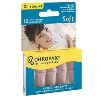 Dop de ureche moale Ohropax 10 bucăți — preț și oferte
