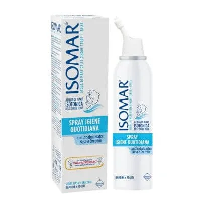 Soluție de apă de mare isomar spray de igienă zilnică 100 ml — preț și oferte