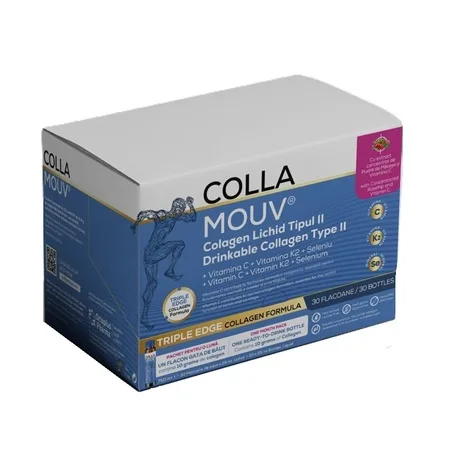 Collamouv colagen lichid tip II, 30 fiole x 25 ml, Deutsche Heilmittel GmbH — preț și oferte