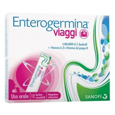 Enterogermina viaggi 12 plicuri orosolubile pachet standard — preț și oferte