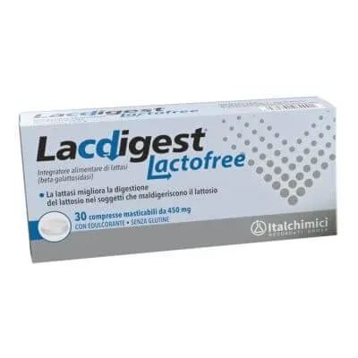 Lacdigest lactofree 30 comprimate masticabile — preț și oferte