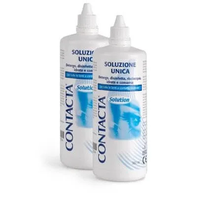 Soluție pentru lentile de contact Contacta 2 bucăți 360 ml — preț și oferte