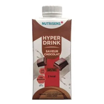 Hyperdrink 2kcal ciocolată 4x200 ml — preț și oferte