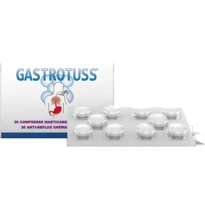 Gastrotuss antireflux 30 comprimate masticabile — preț și oferte