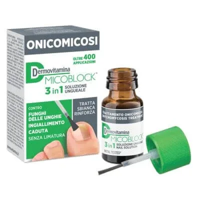 Dermovitamin mycoblock 3 în 1 onychomycosis soluție unghii 7 ml — preț și oferte