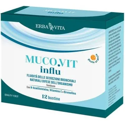 Mucovit influ 12 pliculețe — preț și oferte
