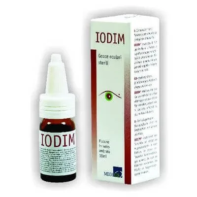 Iodim picături pentru ochi 10 ml sterile — preț și oferte