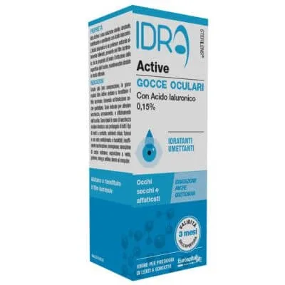 Sterilens hydra active picături pentru ochi 10 ml cu 0,15% acid hialuronic — preț și oferte
