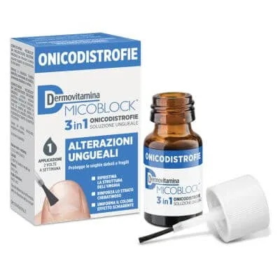 Dermovitamin mycoblock 3 în 1 onychodystrophies tulburări de unghii 7 ml — preț și oferte