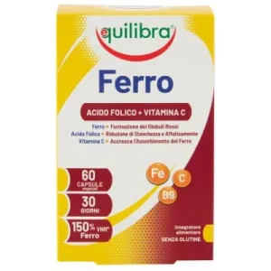 Fier cu acid folic + vitamina c 60 capsule