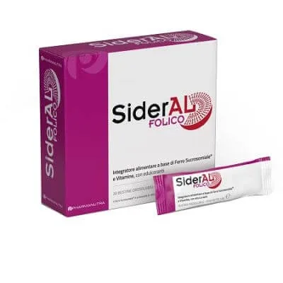 Sideral folic 30 mg 20 plicuri orosolubile — preț și oferte