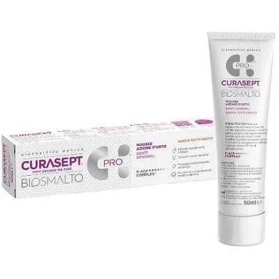 Curasept bio smalț spumă dinți sensibili 50 ml — preț și oferte