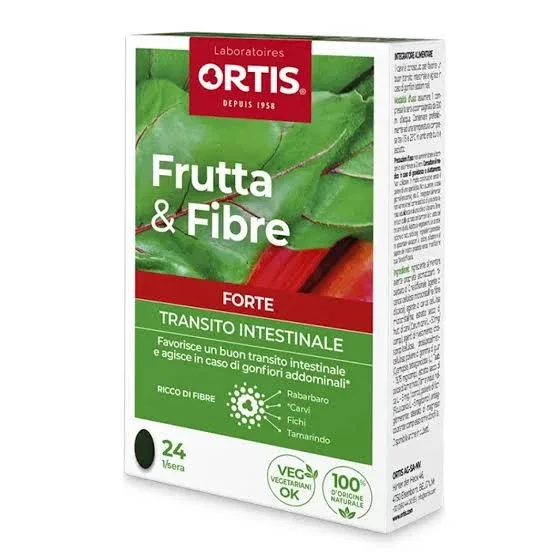 Fructe & Fibre Forte 24 comprimate Ortis — preț și oferte