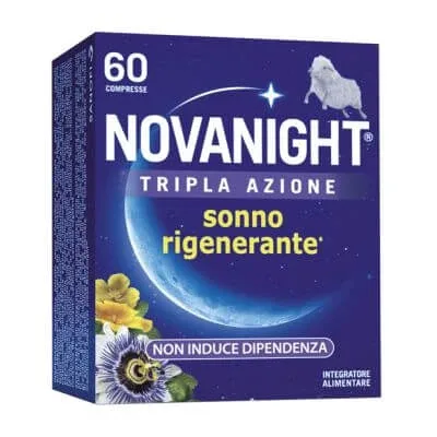 Novanight triplă acțiune de regenerare a somnului 60 comprimate — preț și oferte