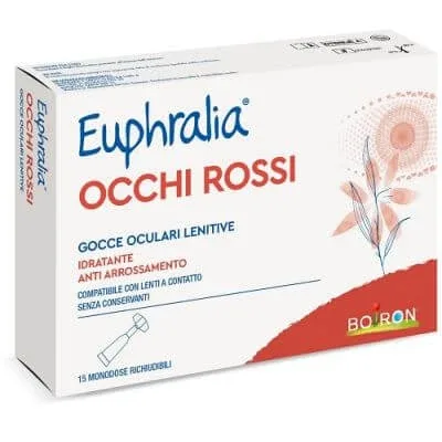 Picături oftalmologice calmante euphralia ochi roșii 15 flacoane monodoză 0,5 ml — preț și oferte