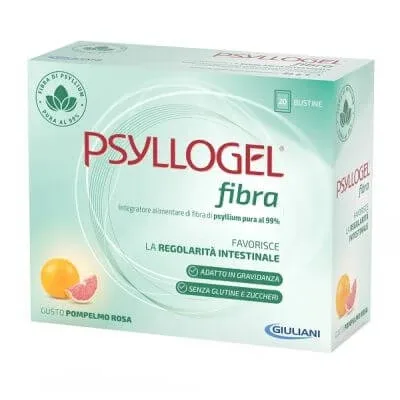 Psyllogel grapefruit roz fibre 20 pliculețe — preț și oferte
