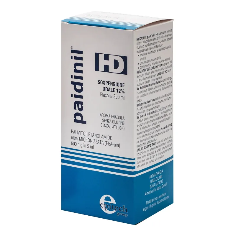 Paidinil HD suspensie orală 12%, aromă de căpșuni, 300 ml, Epitech — preț și oferte