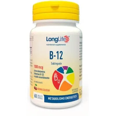 Longlife b12 1000 mcg 60 comprimate — preț și oferte