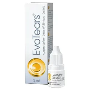 Evotears picături oculare pentru ochi uscați 3 ml