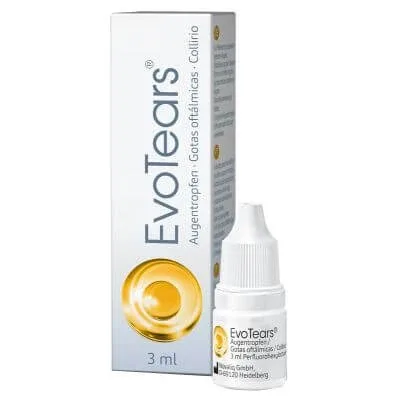 Evotears picături oculare pentru ochi uscați 3 ml — preț și oferte