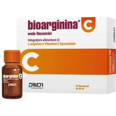 Bioarginină c orală 20 flacoane — preț și oferte