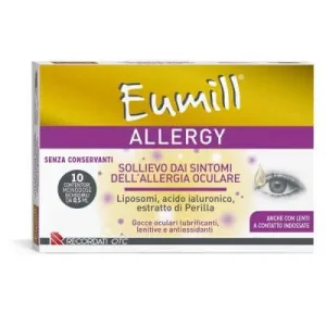 Eumill alergie picături pentru ochi 10 flacoane 0,5 ml