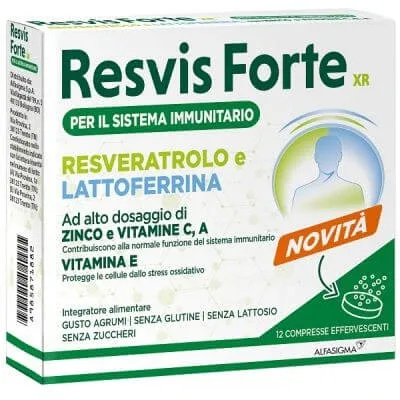 Resvis forte xr 12 comprimate efervescente — preț și oferte