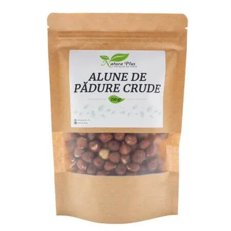 Alune de padure crude, 250 g, Natura Plus — preț și oferte