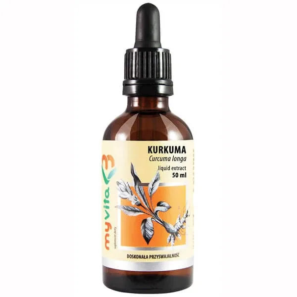 MyVita Turmeric, extract lichid, 50 ml — preț și oferte