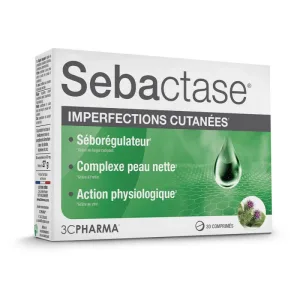 3C Pharma Sebactase Pete cutanate 30 comprimate