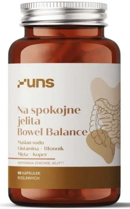 Pentru intestine calme Bowel Balance 60 capsule UNS — preț și oferte