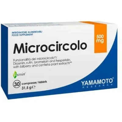 Yamamoto cercetare microcirculație nouă formulă 30 comprimate — preț și oferte