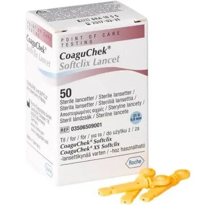 Coaguchek softclix lancet 50 lancette dimensiune xl — preț și oferte