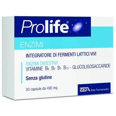 Prolife enzime 30 capsule — preț și oferte