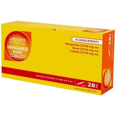 Labcatal nutriție mangan cupru și cobalt 28 fiole — preț și oferte