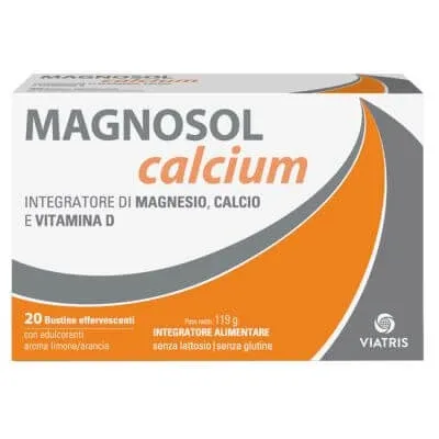 Magnosol calciu pulbere efervescentă 20 plicuri — preț și oferte