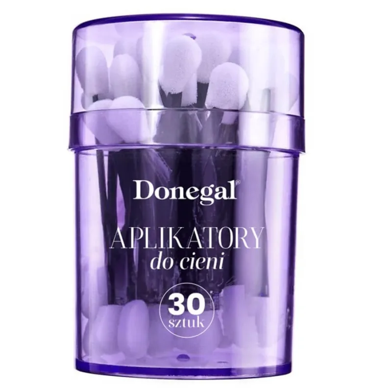Aplicatoare de fard de ochi Donegal în tub, 30 bucăți — preț și oferte