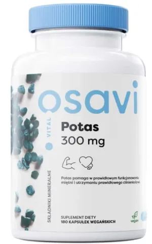 Osavi Citrat de potasiu 300 mg - 180 capsule