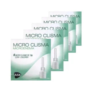 Micro clisma pentru copii, Microenema, 5x6 bucati, Amc Pharma Solutions